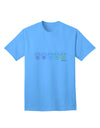 Charming Pastel Bunny Adult T-Shirt Offered by TooLoud-Mens T-shirts-TooLoud-Aquatic-Blue-Small-Davson Sales