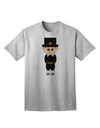 Charming Pilgrim Boy - Adult Thanksgiving T-Shirt for Festive Celebrations-Mens T-shirts-TooLoud-AshGray-Small-Davson Sales