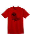 Charming Pomeranian in Adorable Pose - Premium Adult T-Shirt Collection-Mens T-shirts-TooLoud-Red-Small-Davson Sales