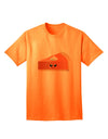 Charming Pumpkin Pie Thanksgiving Adult T-Shirt - A Festive Ecommerce Exclusive-Mens T-shirts-TooLoud-Neon-Orange-Small-Davson Sales