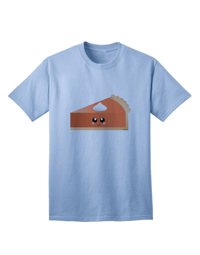 Charming Pumpkin Pie Thanksgiving Adult T-Shirt - A Festive Ecommerce Exclusive-Mens T-shirts-TooLoud-Light-Blue-Small-Davson Sales