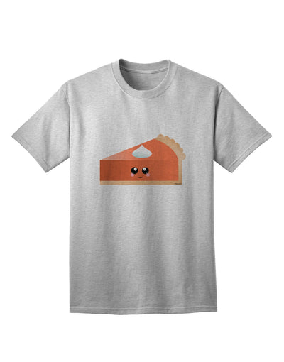 Charming Pumpkin Pie Thanksgiving Adult T-Shirt - A Festive Ecommerce Exclusive-Mens T-shirts-TooLoud-AshGray-Small-Davson Sales