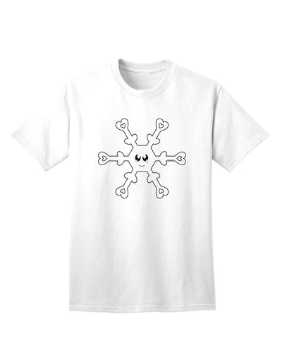 Charming Snowflake Christmas Adult T-Shirt - A Festive Ecommerce Exclusive-Mens T-shirts-TooLoud-White-Small-Davson Sales