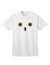 Charming Snowy Owl Face - Premium Adult T-Shirt for Casual Wear-Mens T-shirts-TooLoud-White-Small-Davson Sales