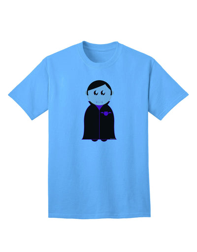 Charming Vampire Boy - Adult Halloween T-Shirt Collection-Mens T-shirts-TooLoud-Aquatic-Blue-Small-Davson Sales