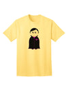 Charming Vampire Boy - Adult Halloween T-Shirt Collection-Mens T-shirts-TooLoud-Yellow-Small-Davson Sales