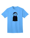 Charming Vampire Girl: Adult Halloween T-Shirt Collection-Mens T-shirts-TooLoud-Aquatic-Blue-Small-Davson Sales