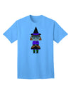 Charming Witch Halloween Adult T-Shirt - Perfect for Festive Celebrations-Mens T-shirts-TooLoud-Aquatic-Blue-Small-Davson Sales