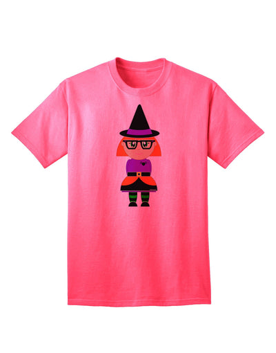 Charming Witch Halloween Adult T-Shirt - Perfect for Festive Celebrations-Mens T-shirts-TooLoud-Neon-Pink-Small-Davson Sales