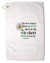 Cheer Yourself Up Mark Twain Premium Cotton Golf Towel - 16 x 25 inch-Golf Towel-TooLoud-16x25"-Davson Sales