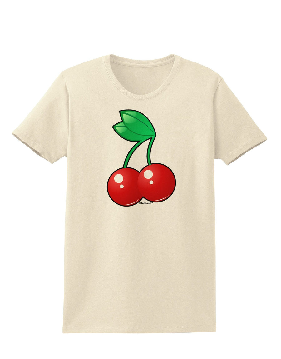 Cherries Womens T-Shirt-Womens T-Shirt-TooLoud-Natural-XXXX-Large-Davson Sales