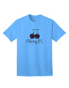 Cherry Pi Adult T-Shirt-unisex t-shirt-TooLoud-Aquatic-Blue-Small-Davson Sales