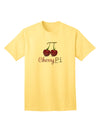 Cherry Pi Adult T-Shirt-unisex t-shirt-TooLoud-Yellow-Small-Davson Sales