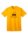 Cherry Pi Adult T-Shirt-unisex t-shirt-TooLoud-Gold-Small-Davson Sales