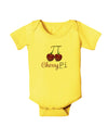 Cherry Pi Baby Romper Bodysuit-Baby Romper-TooLoud-Yellow-06-Months-Davson Sales
