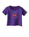 Cherry Pi Infant T-Shirt Dark-Infant T-Shirt-TooLoud-Purple-06-Months-Davson Sales