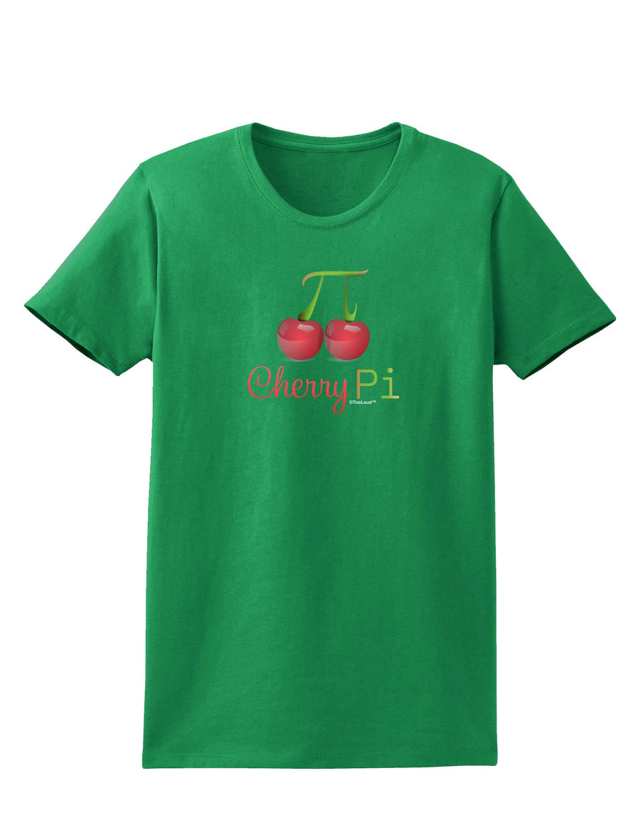 Cherry Pi Womens Dark T-Shirt-TooLoud-Black-X-Small-Davson Sales