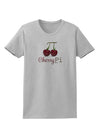 Cherry Pi Womens T-Shirt-Womens T-Shirt-TooLoud-AshGray-X-Small-Davson Sales