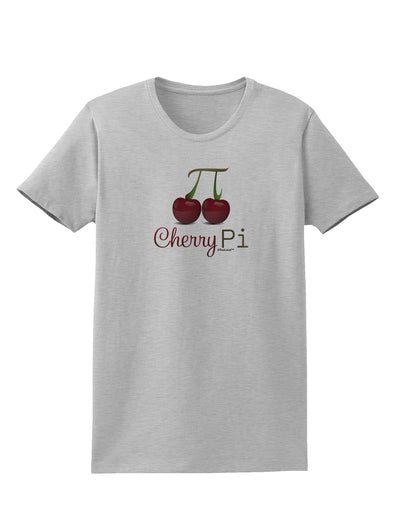 Cherry Pi Womens T-Shirt-Womens T-Shirt-TooLoud-AshGray-X-Small-Davson Sales
