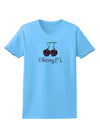 Cherry Pi Womens T-Shirt-Womens T-Shirt-TooLoud-Aquatic-Blue-X-Small-Davson Sales