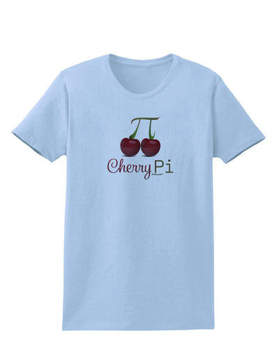 Cherry Pi Womens T-Shirt-Womens T-Shirt-TooLoud-Light-Blue-X-Small-Davson Sales