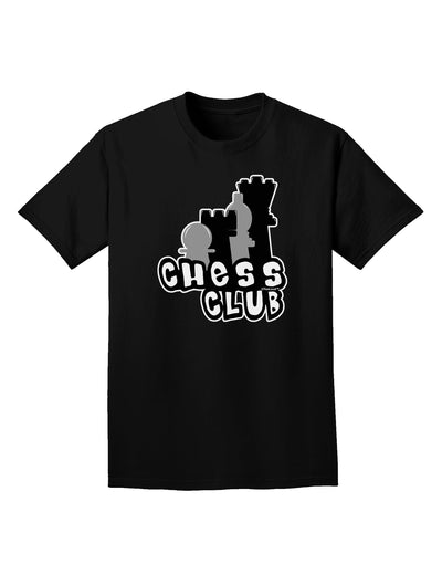 Chess Club Adult Dark T-Shirt by TooLoud-Mens T-Shirt-TooLoud-Black-Small-Davson Sales