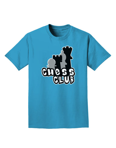 Chess Club Adult Dark T-Shirt by TooLoud-Mens T-Shirt-TooLoud-Turquoise-Small-Davson Sales