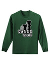 Chess Club Adult Long Sleeve Dark T-Shirt by TooLoud-TooLoud-Dark-Green-Small-Davson Sales