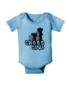 Chess Club Baby Romper Bodysuit by TooLoud-Baby Romper-TooLoud-Light-Blue-06-Months-Davson Sales