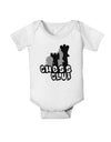 Chess Club Baby Romper Bodysuit by TooLoud-Baby Romper-TooLoud-White-06-Months-Davson Sales