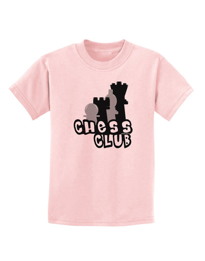 Chess Club Childrens T-Shirt by TooLoud-Childrens T-Shirt-TooLoud-PalePink-X-Small-Davson Sales