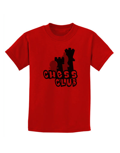 Chess Club Childrens T-Shirt by TooLoud-Childrens T-Shirt-TooLoud-Red-X-Small-Davson Sales