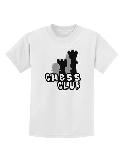 Chess Club Childrens T-Shirt by TooLoud-Childrens T-Shirt-TooLoud-White-X-Small-Davson Sales