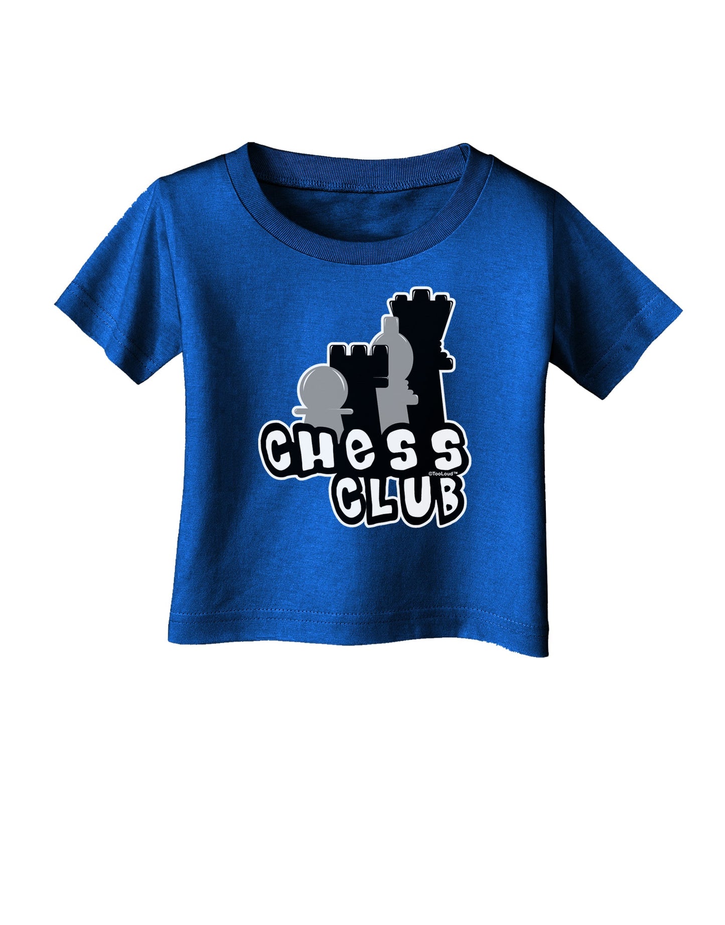 Chess Club Infant T-Shirt Dark by TooLoud-Infant T-Shirt-TooLoud-Royal-Blue-06-Months-Davson Sales