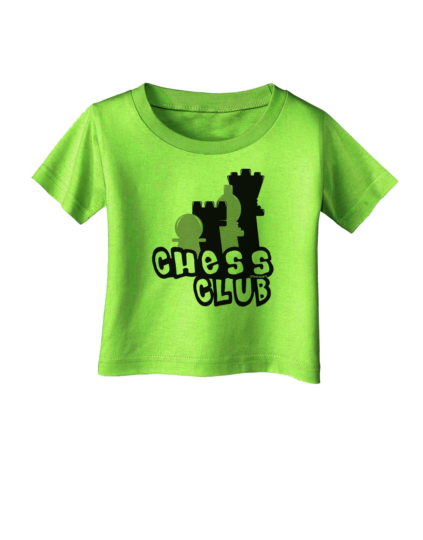 Chess Club Infant T-Shirt by TooLoud-Infant T-Shirt-TooLoud-Lime-Green-06-Months-Davson Sales