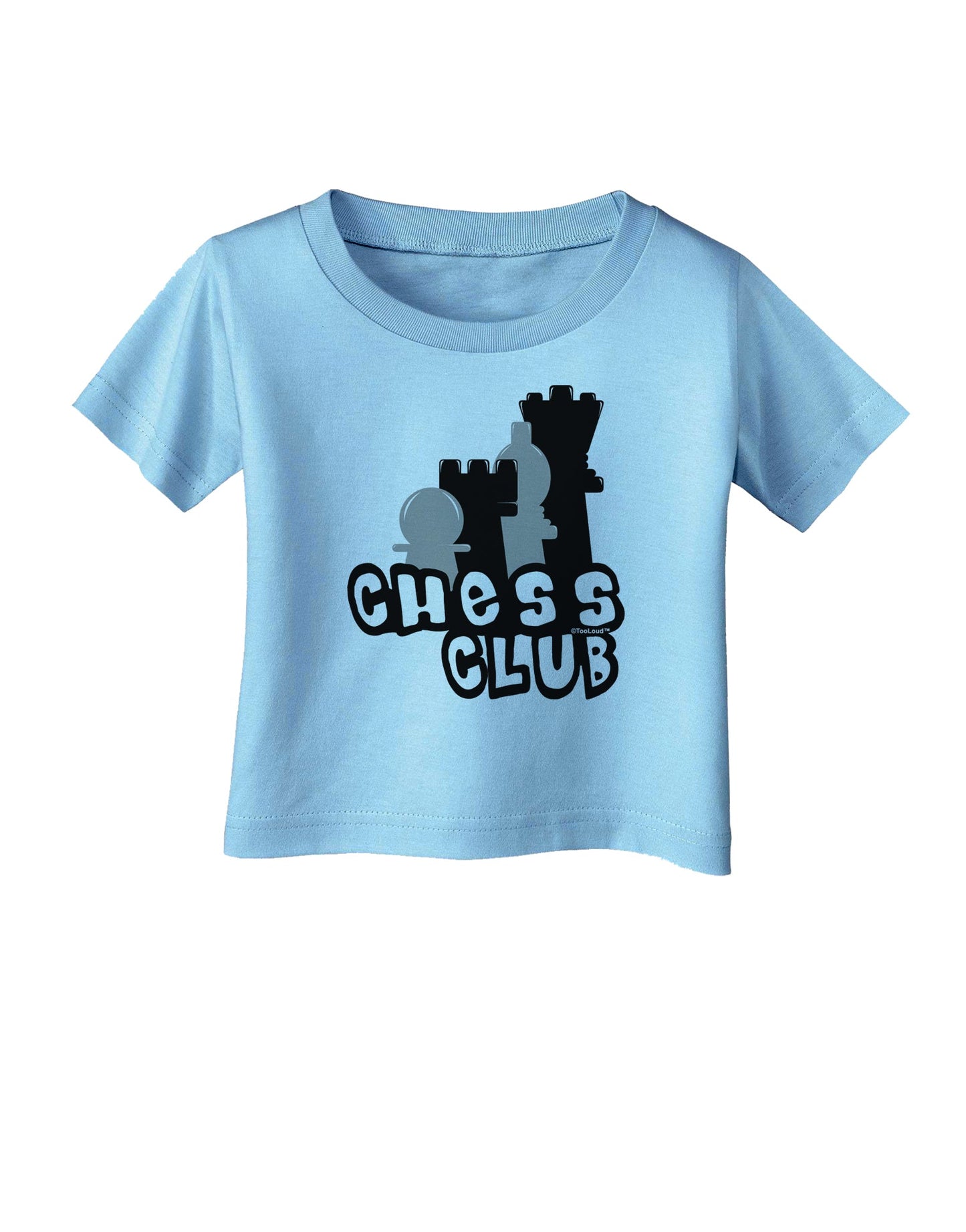 Chess Club Infant T-Shirt by TooLoud-Infant T-Shirt-TooLoud-Aquatic-Blue-06-Months-Davson Sales