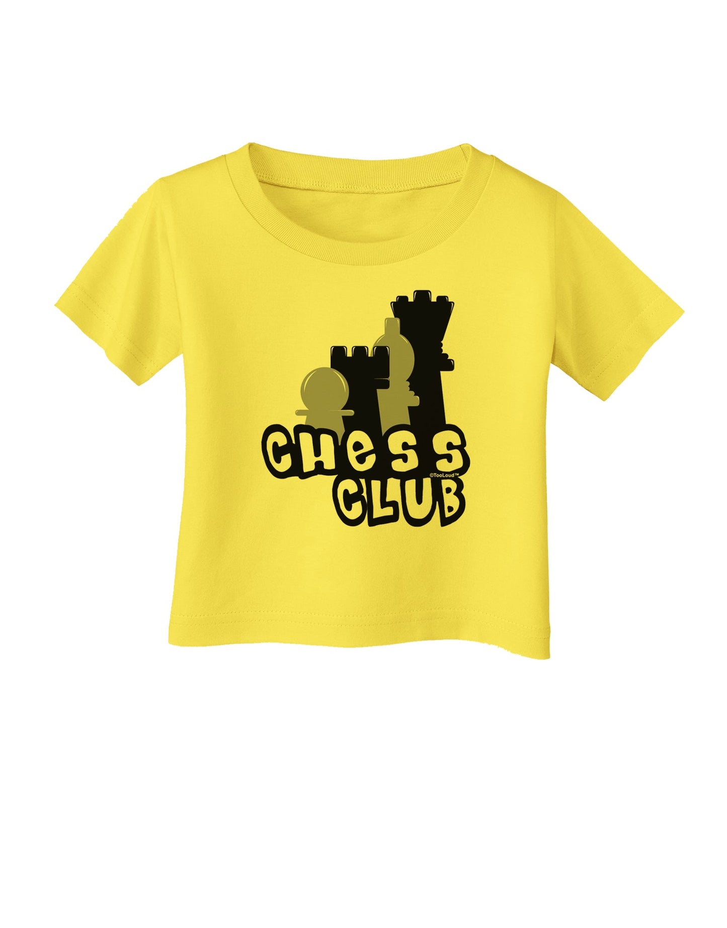 Chess Club Infant T-Shirt by TooLoud-Infant T-Shirt-TooLoud-Yellow-06-Months-Davson Sales