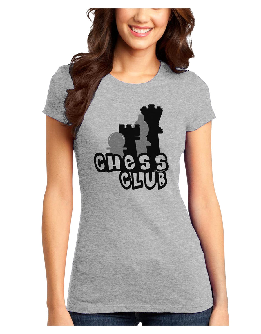 Chess Club Juniors T-Shirt by TooLoud-Womens Juniors T-Shirt-TooLoud-White-Juniors Fitted X-Small-Davson Sales