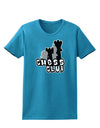 Chess Club Womens Dark T-Shirt by TooLoud-Womens T-Shirt-TooLoud-Turquoise-X-Small-Davson Sales