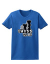 Chess Club Womens Dark T-Shirt by TooLoud-Womens T-Shirt-TooLoud-Royal-Blue-X-Small-Davson Sales