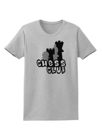 Chess Club Womens T-Shirt by TooLoud-Womens T-Shirt-TooLoud-AshGray-X-Small-Davson Sales