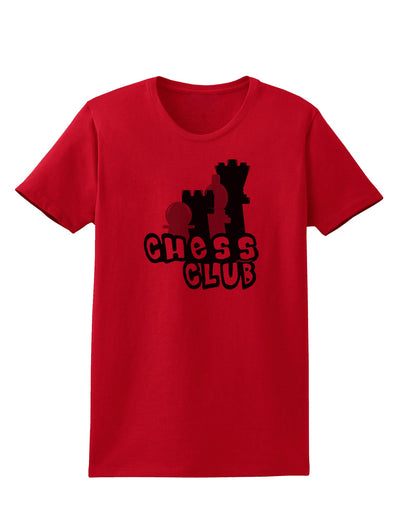 Chess Club Womens T-Shirt by TooLoud-Womens T-Shirt-TooLoud-Red-X-Small-Davson Sales