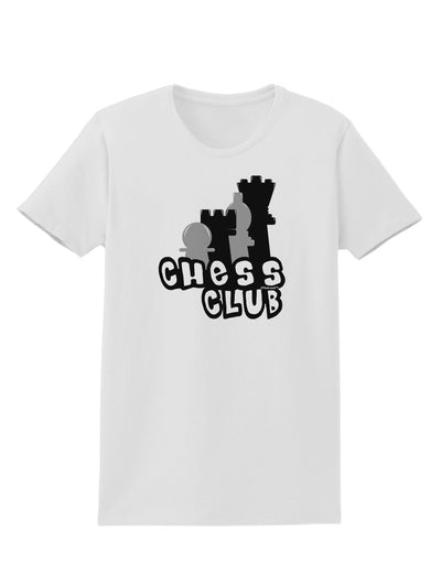 Chess Club Womens T-Shirt by TooLoud-Womens T-Shirt-TooLoud-White-X-Small-Davson Sales