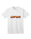 Chicago Skyline Cutout - Sunset Sky Adult T-Shirt: A Captivating Addition to Your Wardrobe by TooLoud-Mens T-shirts-TooLoud-White-Small-Davson Sales