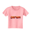 Chicago Skyline Cutout - Sunset Sky Toddler T-Shirt by TooLoud-Toddler T-Shirt-TooLoud-Candy-Pink-2T-Davson Sales