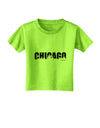 Chicago Skyline Cutout Toddler T-Shirt by TooLoud-Toddler T-Shirt-TooLoud-Lime-Green-2T-Davson Sales