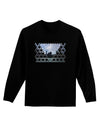 Chicago Triangles Adult Long Sleeve Dark T-Shirt-TooLoud-Black-XX-Large-Davson Sales