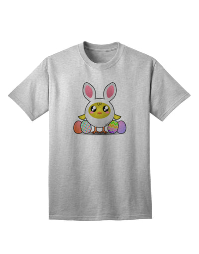 Chick In Bunny Costume Adult T-Shirt-unisex t-shirt-TooLoud-AshGray-Small-Davson Sales