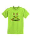 Chick In Bunny Costume Childrens T-Shirt-Childrens T-Shirt-TooLoud-Lime-Green-X-Small-Davson Sales