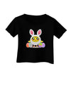 Chick In Bunny Costume Infant T-Shirt Dark-Infant T-Shirt-TooLoud-Black-06-Months-Davson Sales